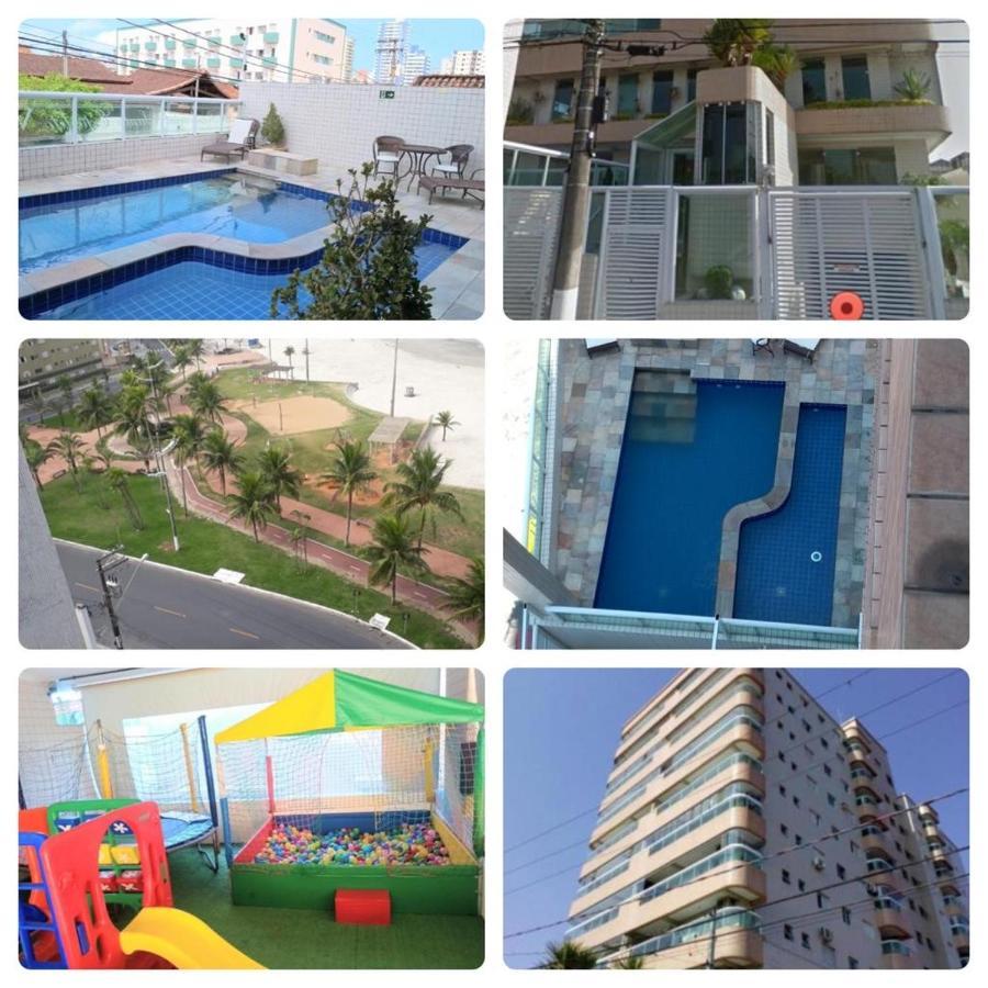 Apto Com Churrasqueira E Piscina ปรายากรันเด ภายนอก รูปภาพ
